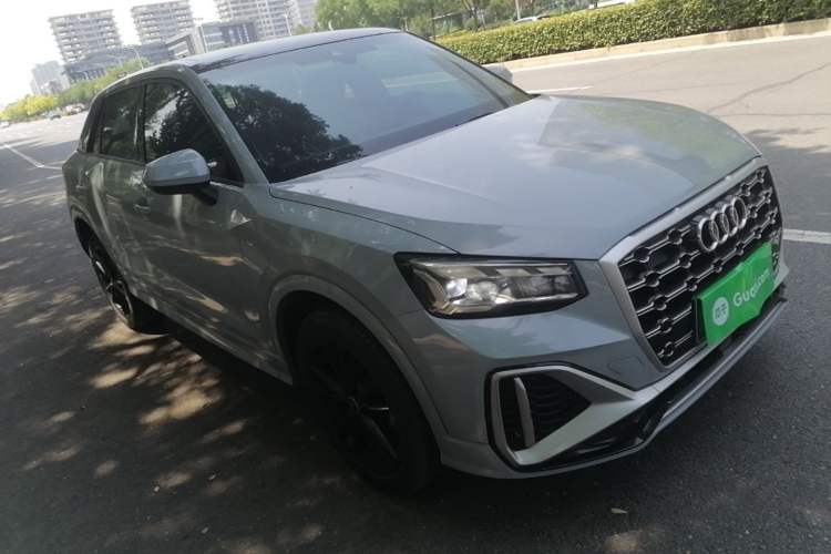 Used Audi Q2L 2022 35 TFSI Progressive Dynamic Edition Front Right 45 Deg