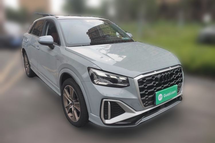 Used Audi Q2L 2022 35 TFSI Fashion Dynamic Model Front Right 45 Deg