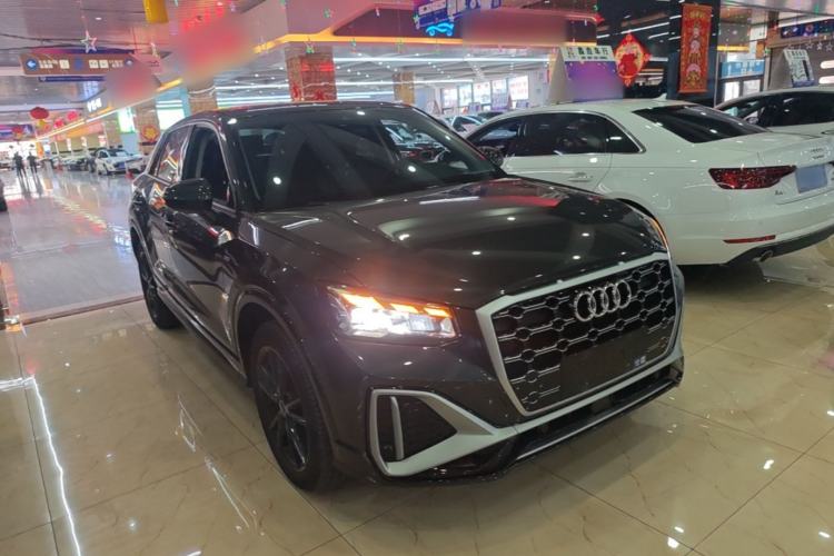 Used Audi Q2L 2022 35 TFSI Progressive Dynamic Edition Front Right 45 Deg