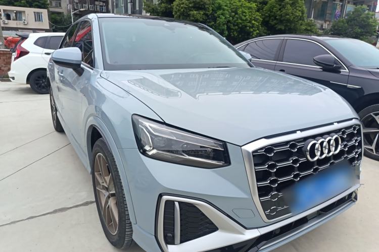 Used Audi Q2L 2022 35 TFSI Fashion Dynamic Model Front Right 45 Deg