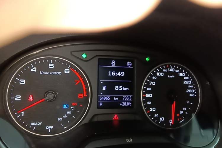 Used Audi Q2L 2022 35 TFSI Fashionable and Elegant Model Instrument Cluster
