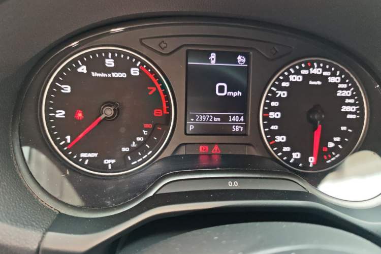 Used Audi Q2L 2022 35 TFSI Progressive Dynamic Edition Odometer Close Up