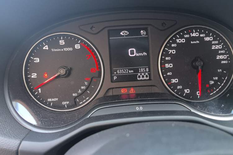 Used Audi Q2L 2022 35 TFSI Progressive Dynamic Edition Odometer Close Up