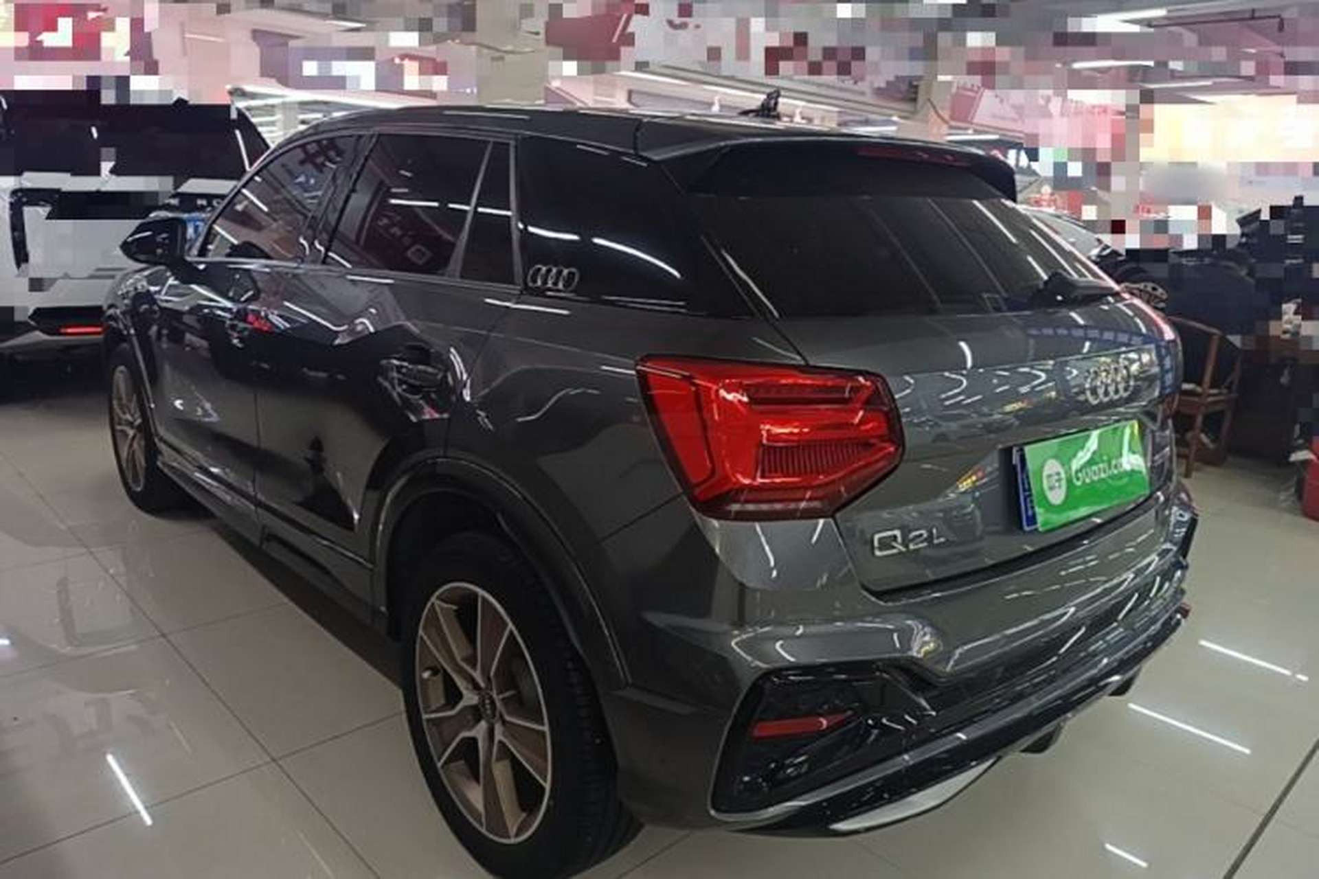 Used Audi Q2L 2022 35 TFSI Fashion Dynamic Model Rear Left 45 Deg
