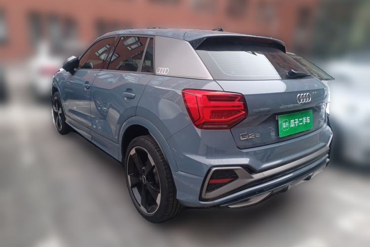 Used Audi Q2L 2022 35 TFSI RS Kit Performance Model Rear Left 45 Deg