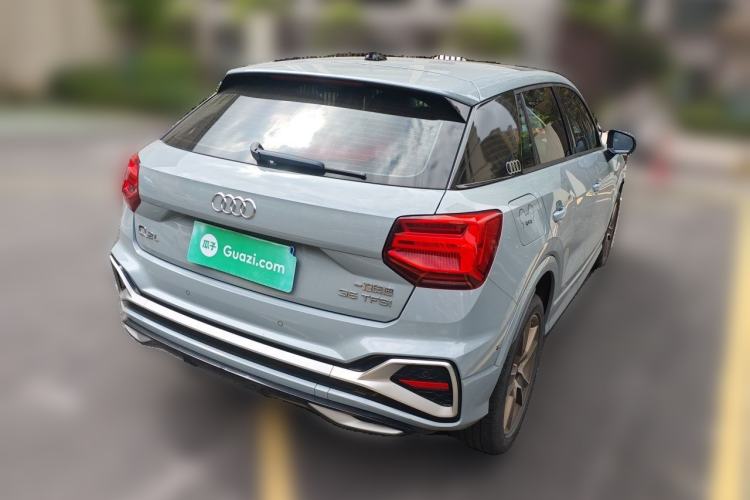 Used Audi Q2L 2022 35 TFSI Fashion Dynamic Model Rear Right 45 Deg