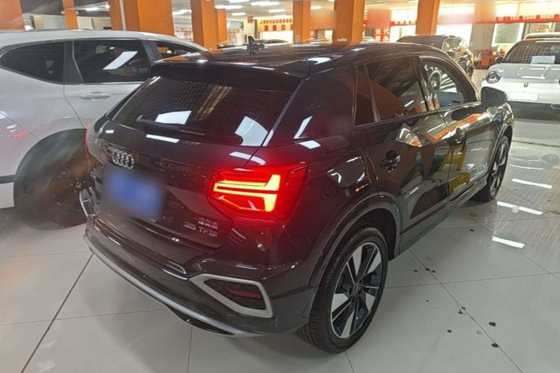 Used Audi Q2L 2022 35 TFSI Fashionable and Elegant Model Rear Right 45 Deg