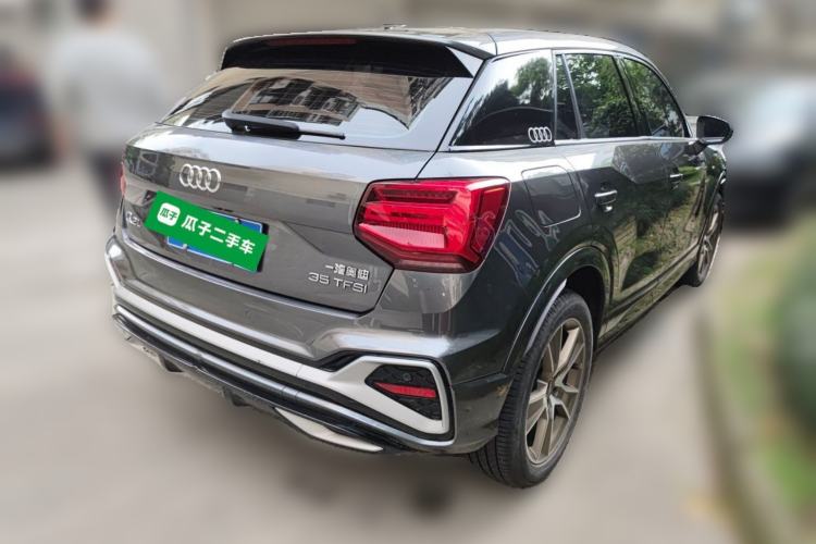Used Audi Q2L 2022 35 TFSI Fashion Dynamic Model Rear Right 45 Deg