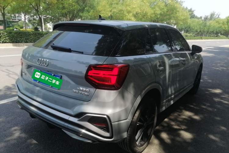 Used Audi Q2L 2022 35 TFSI Progressive Dynamic Edition Rear Right 45 Deg