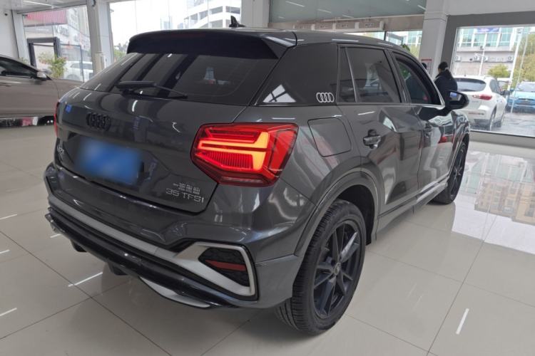 Used Audi Q2L 2022 35 TFSI Progressive Dynamic Edition Rear Right 45 Deg
