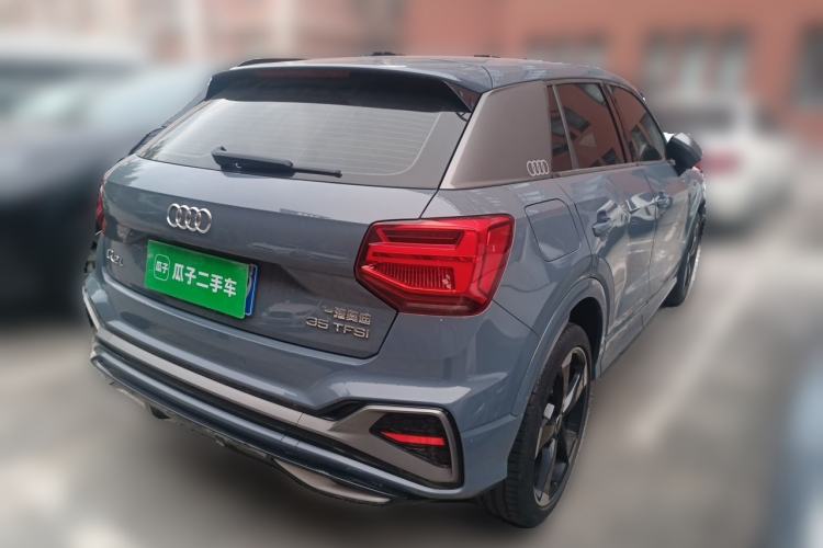 Used Audi Q2L 2022 35 TFSI RS Kit Performance Model Rear Right 45 Deg