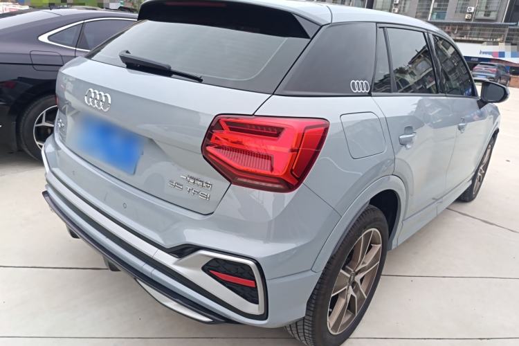 Used Audi Q2L 2022 35 TFSI Fashion Dynamic Model Rear Right 45 Deg