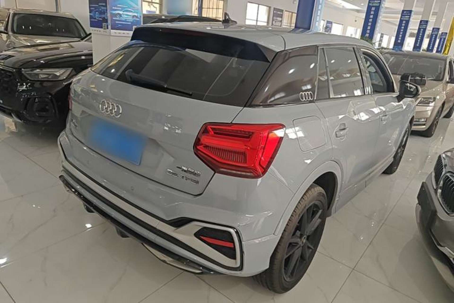 Used Audi Q2L 2022 35 TFSI Progressive Dynamic Edition Rear Right 45 Deg