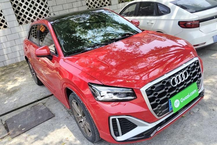 Used Audi Q2L 2022 35 TFSI Fashion Dynamic Model Front Right 45 Deg