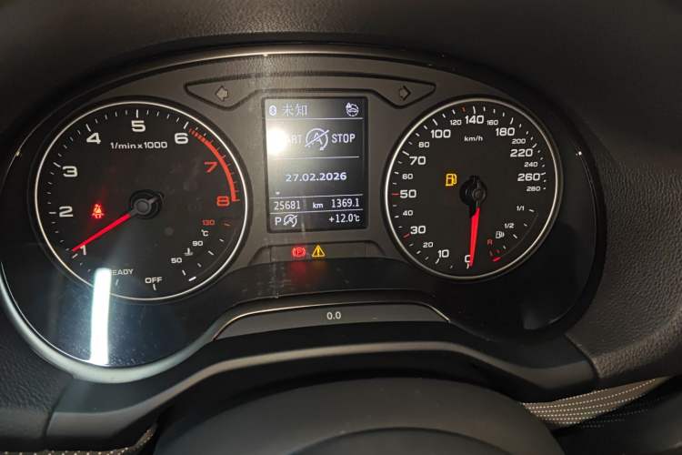 Used Audi Q2L 2022 35 TFSI Fashionable and Elegant Model Instrument Cluster