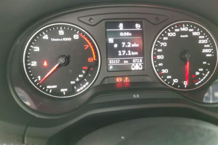 Used Audi Q2L 2022 35 TFSI Advanced Style Edition Odometer Close Up