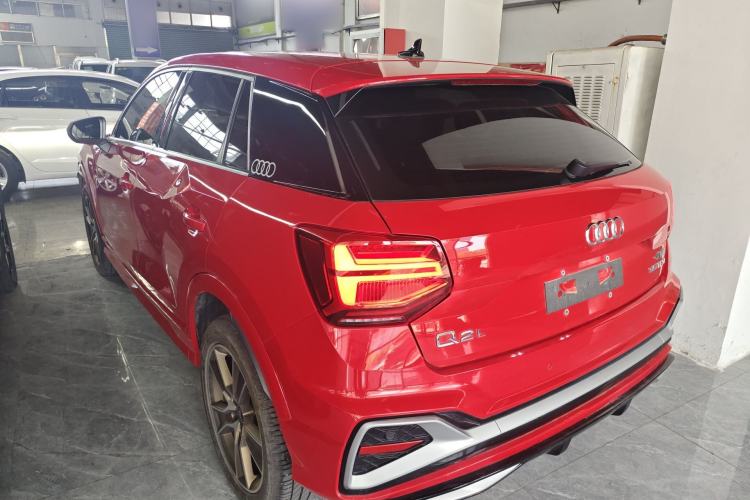 Used Audi Q2L 2022 35 TFSI Fashion Dynamic Model Rear Left 45 Deg