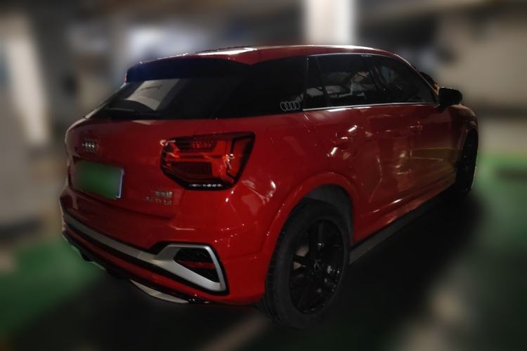 Used Audi Q2L 2022 35 TFSI Fashion Dynamic Model Rear Right 45 Deg