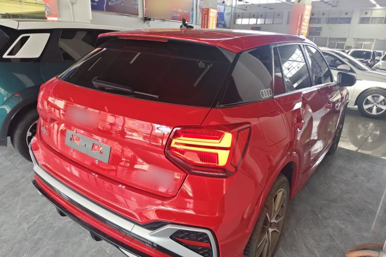 Used Audi Q2L 2022 35 TFSI Fashion Dynamic Model Rear Right 45 Deg