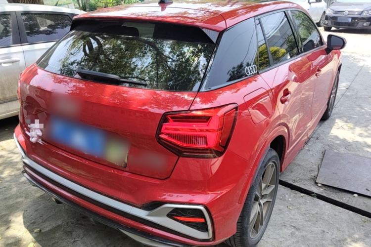 Used Audi Q2L 2022 35 TFSI Fashion Dynamic Model Rear Right 45 Deg
