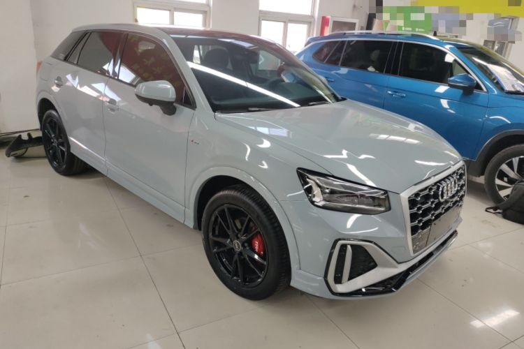 Used Audi Q2L 2022 35 TFSI Progressive Dynamic Edition Front Right 45 Deg