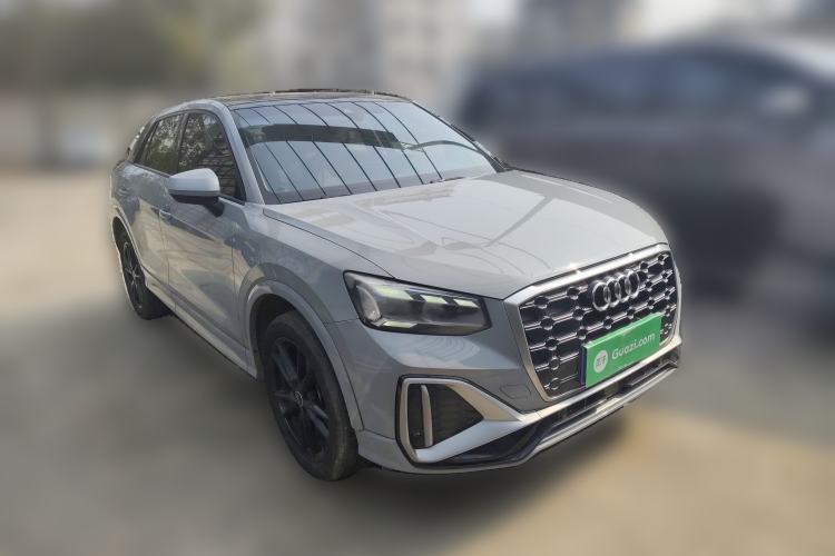 Used Audi Q2L 2022 35 TFSI Progressive Dynamic Edition Front Right 45 Deg