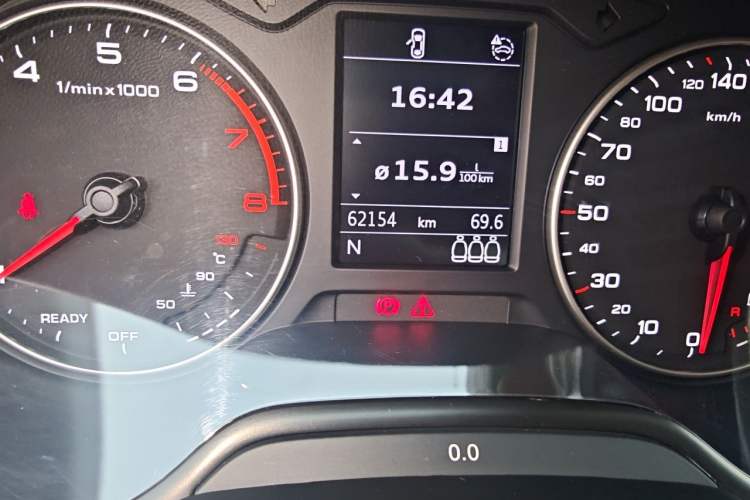 Used Audi Q2L 2022 35 TFSI Progressive Dynamic Edition Odometer Close Up