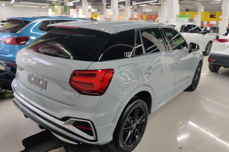 Used Audi Q2L 2022 35 TFSI Progressive Dynamic Edition Rear Right 45 Deg