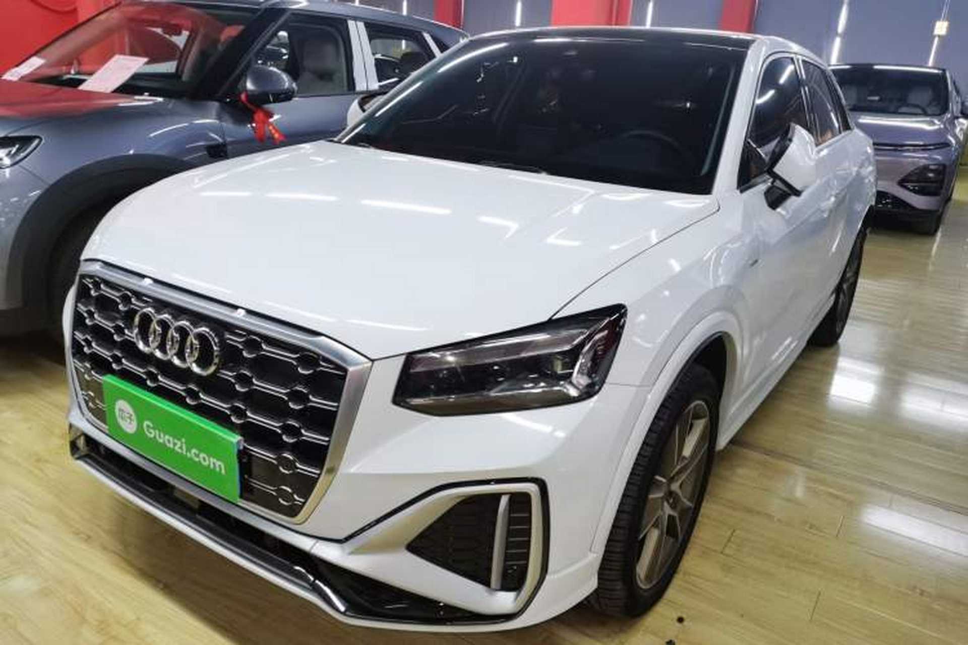 Used Audi Q2L 2022 35 TFSI Fashion Dynamic Model Front Left 45 Deg