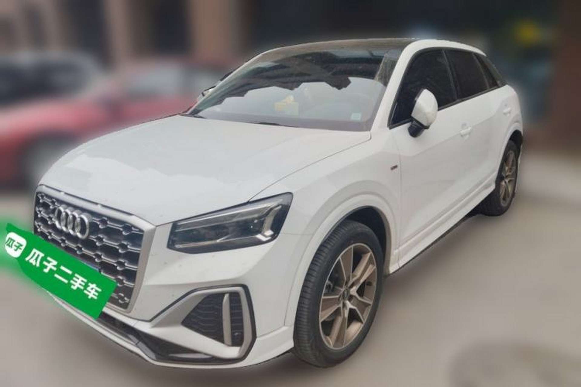 Used Audi Q2L 2022 35 TFSI Fashion Dynamic Model Front Left 45 Deg