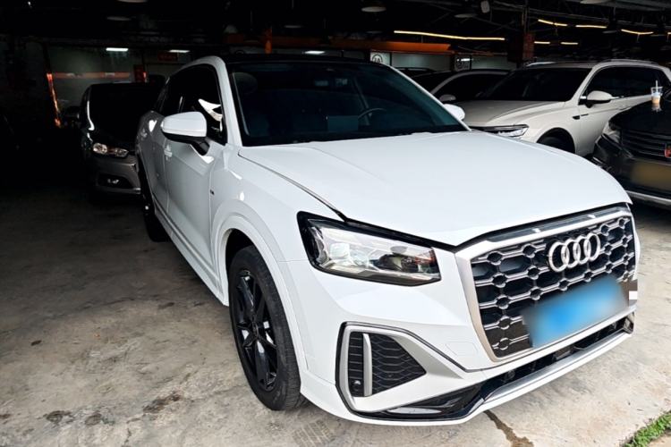 Used Audi Q2L 2022 35 TFSI Progressive Dynamic Edition Front Right 45 Deg