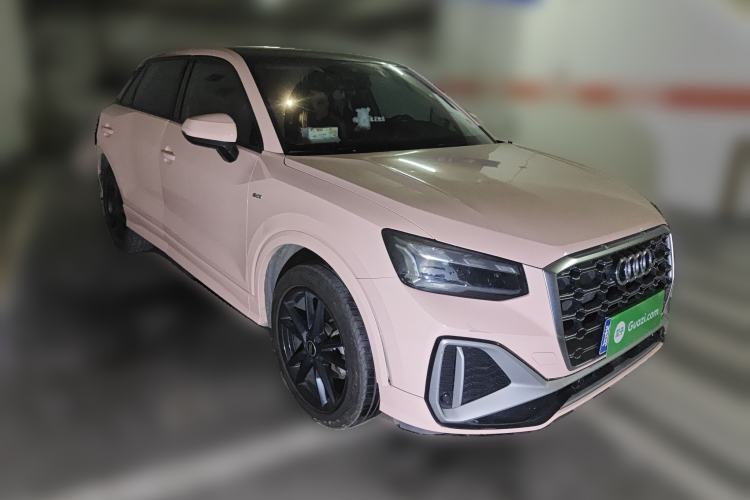 Used Audi Q2L 2022 35 TFSI Progressive Dynamic Edition Front Right 45 Deg