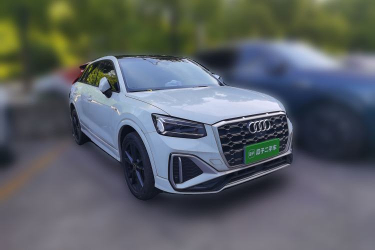 Used Audi Q2L 2022 35 TFSI Progressive Dynamic Edition Front Right 45 Deg