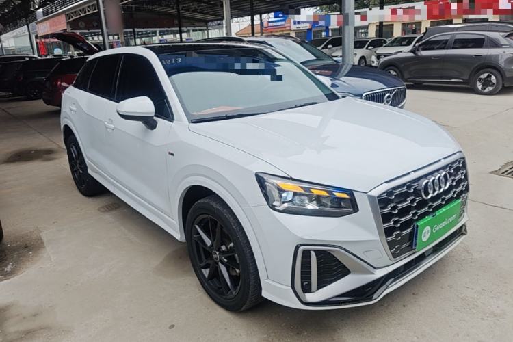 Used Audi Q2L 2022 35 TFSI Progressive Dynamic Edition Front Right 45 Deg