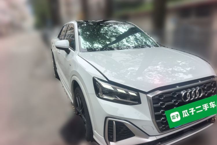 Used Audi Q2L 2022 35 TFSI Progressive Dynamic Edition Front Right 45 Deg