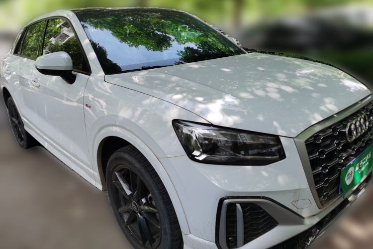 Used Audi Q2L 2022 35 TFSI Progressive Dynamic Edition Front Right 45 Deg