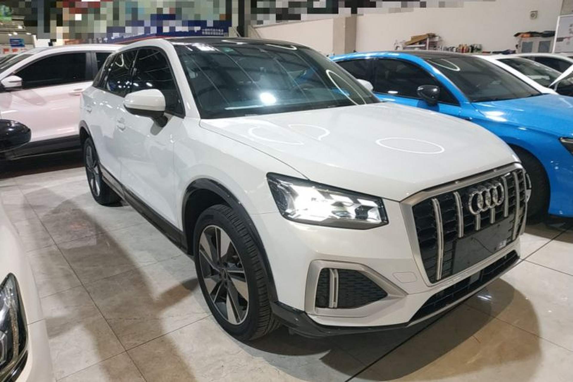 Used Audi Q2L 2022 35 TFSI Fashionable and Elegant Model Front Right 45 Deg