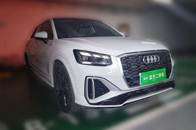 Used Audi Q2L 2022 35 TFSI Progressive Dynamic Edition Front Right 45 Deg