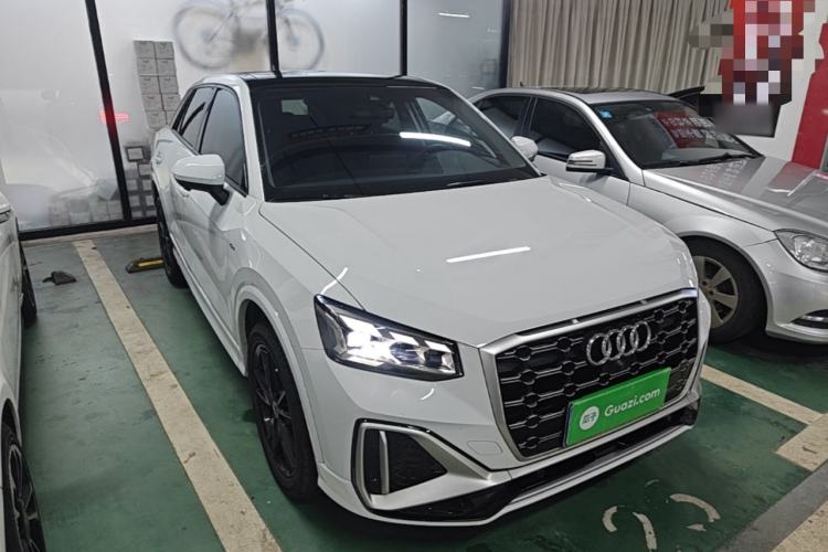 Used Audi Q2L 2022 35 TFSI Progressive Dynamic Edition Front Right 45 Deg