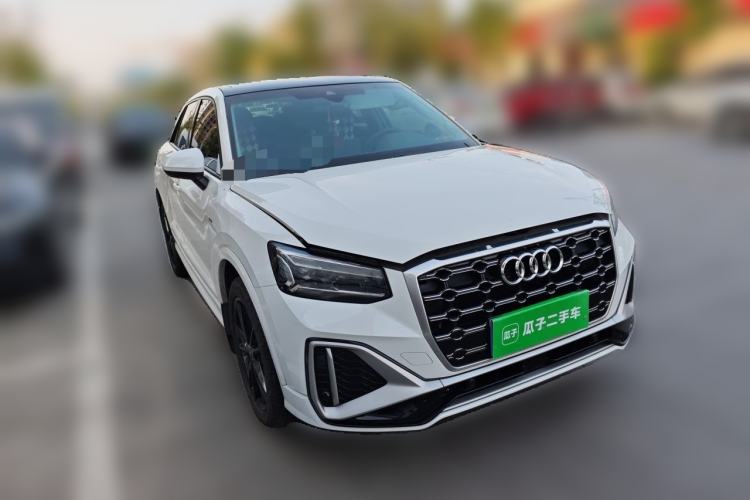 Used Audi Q2L 2022 35 TFSI Progressive Dynamic Edition Front Right 45 Deg