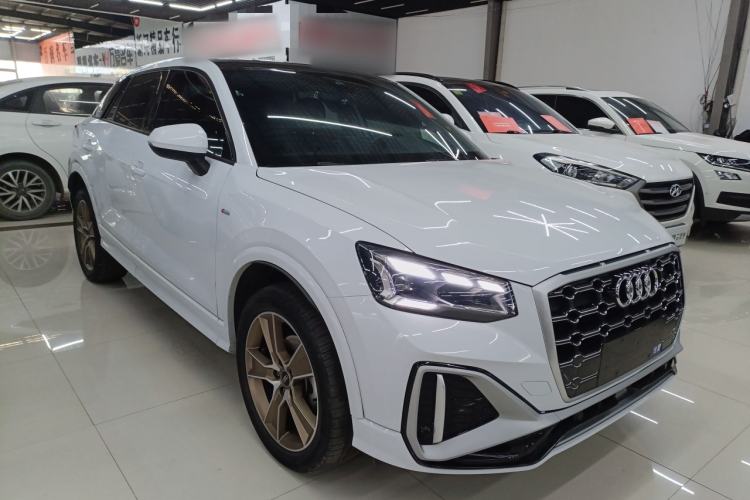 Used Audi Q2L 2022 35 TFSI Fashion Dynamic Model Front Right 45 Deg