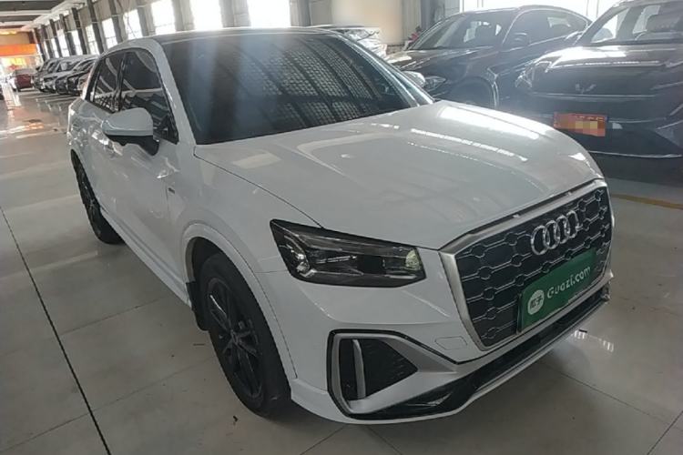 Used Audi Q2L 2022 35 TFSI Progressive Dynamic Edition Front Right 45 Deg