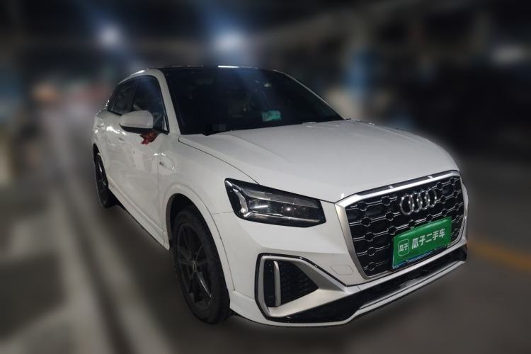 Used Audi Q2L 2022 35 TFSI Progressive Dynamic Edition Front Right 45 Deg