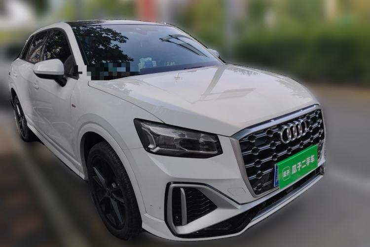 Used Audi Q2L 2022 35 TFSI Progressive Dynamic Edition Front Right 45 Deg