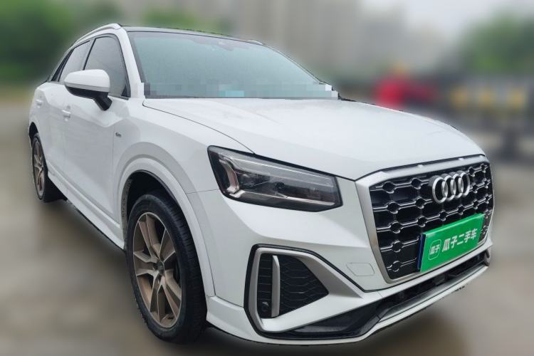 Used Audi Q2L 2022 35 TFSI Fashion Dynamic Model Front Right 45 Deg