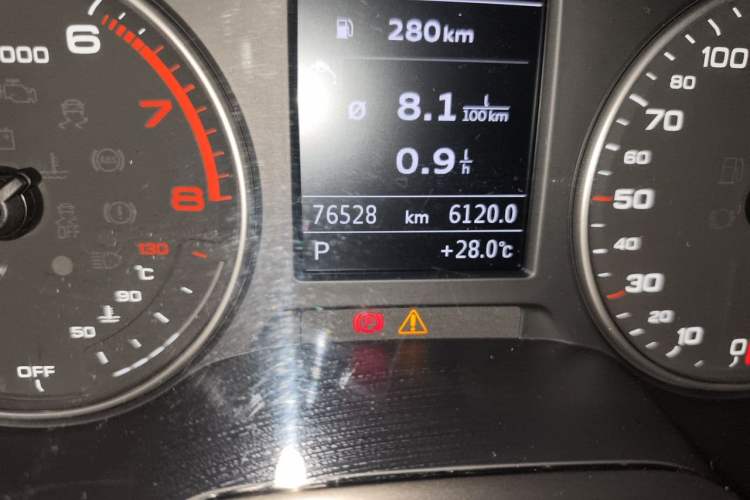 Used Audi Q2L 2022 35 TFSI Progressive Dynamic Edition Odometer Close Up