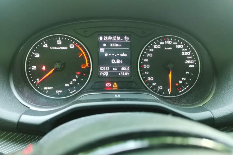 Used Audi Q2L 2022 35 TFSI Progressive Dynamic Edition Odometer Close Up