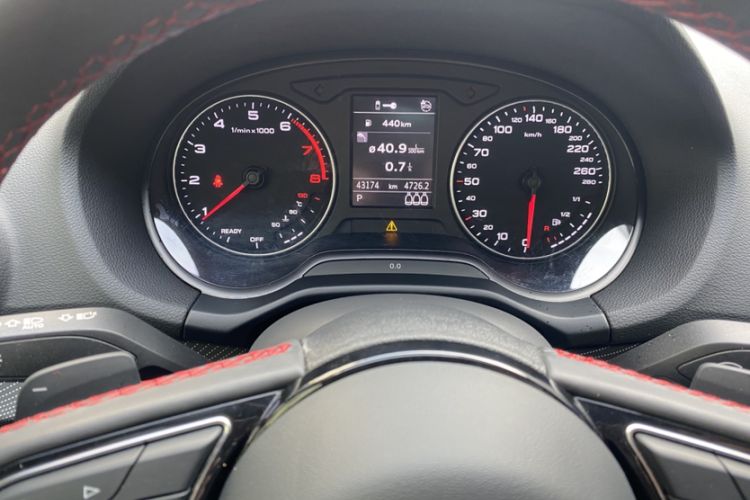 Used Audi Q2L 2022 35 TFSI Progressive Dynamic Edition Odometer Close Up