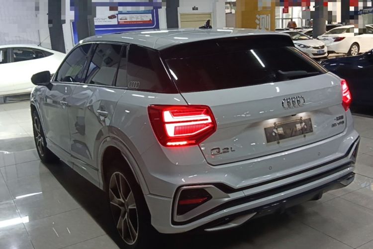 Used Audi Q2L 2022 35 TFSI Fashion Dynamic Model Rear Left 45 Deg