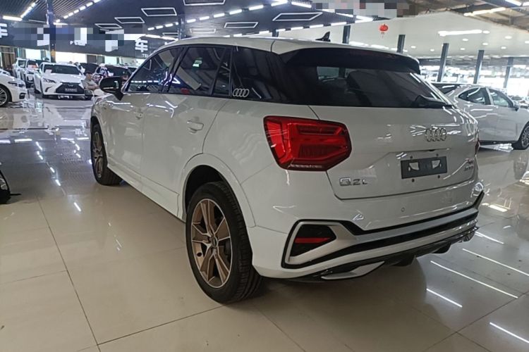 Used Audi Q2L 2022 35 TFSI Fashion Dynamic Model Rear Left 45 Deg